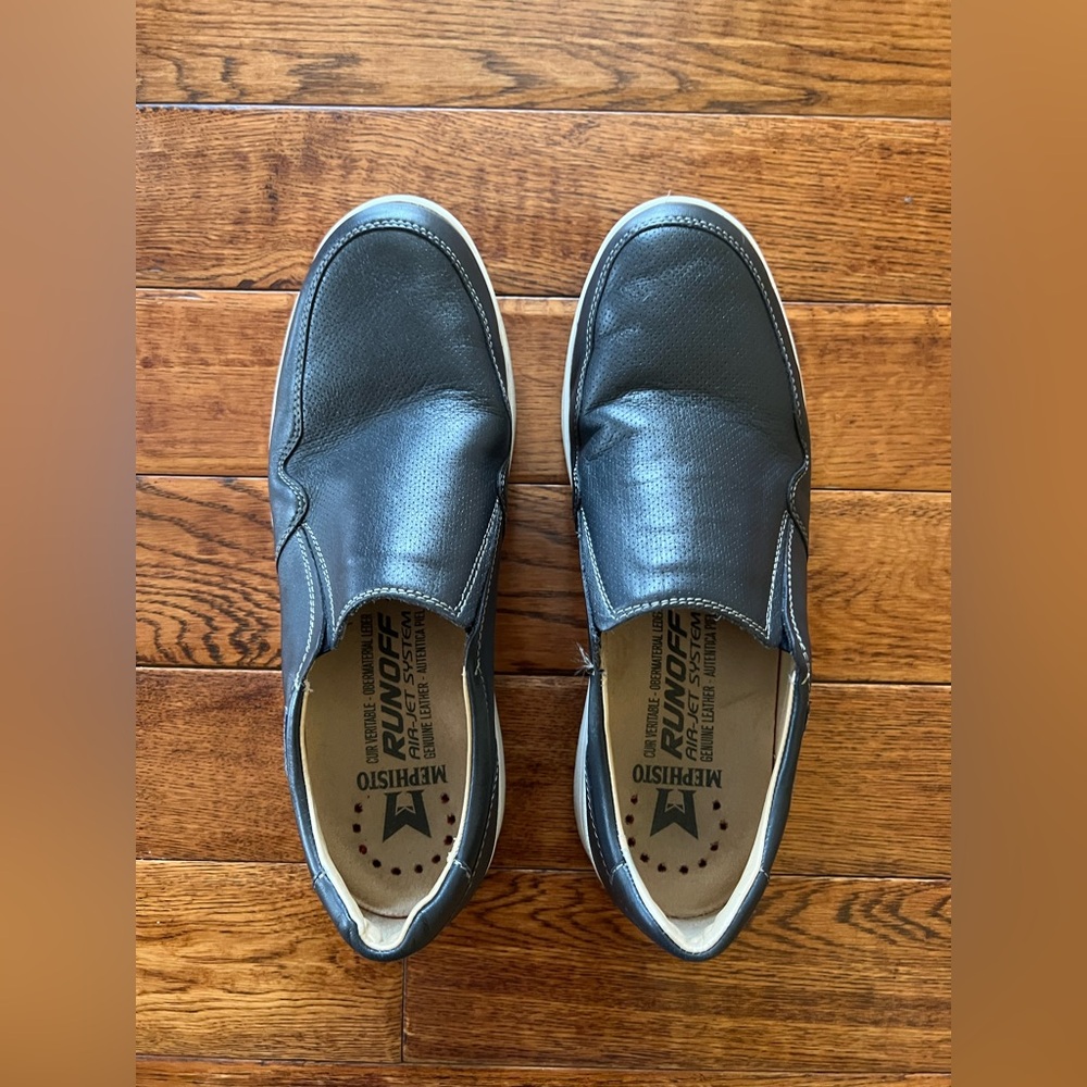 Mephisto Shoes Men’s Slip-Ons Valter Loafer Navy Size 10 - Picture 5 of 15